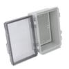 Electrical Junction Box Transparent Cover IP67 ABS Plastic Electrical Connection Box for Power Suppl
