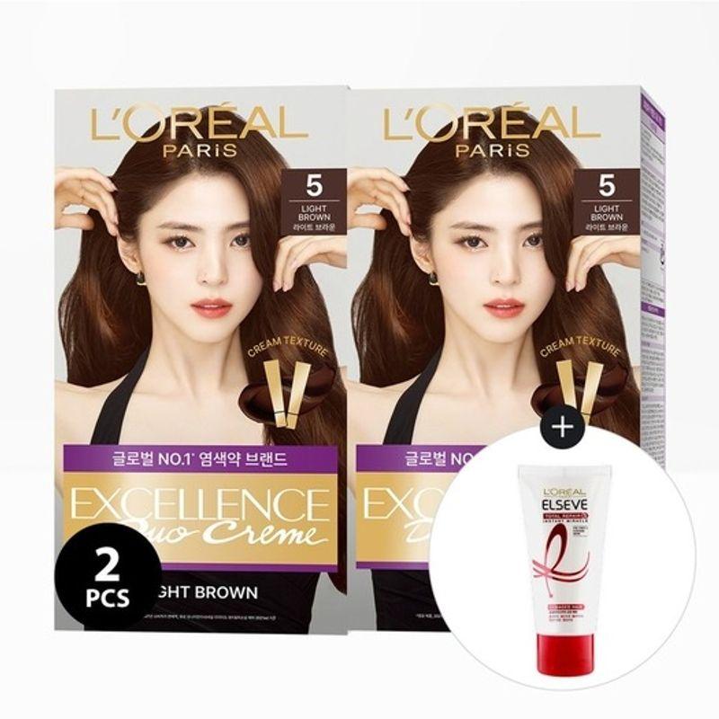 LOREAL PARiS L'Oréal Paris Excellence Крем-краска для волос 9 оттенков 2 TR5 Маска для волос 50 мл