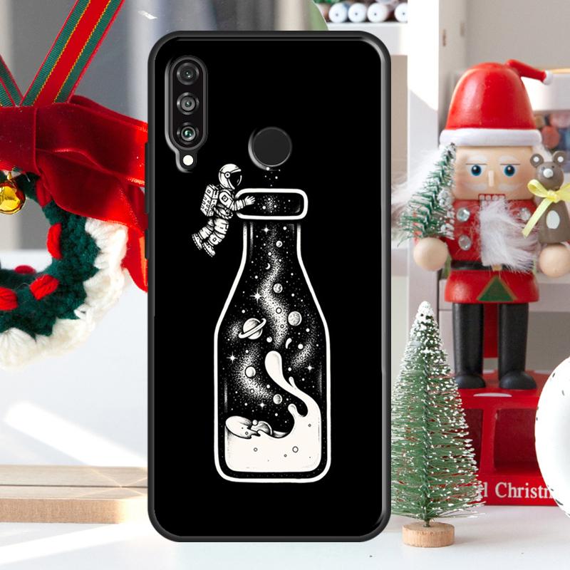 Чехол Астронавт Звездный Космос Для Huawei Honor 50 70 X7 X8 X9 P50 P30 Pro P20 P40 Lite Nova 9 P Smart 2019