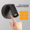 Modern Spotlight Magnetic Wall Lamp Dimmable Bedroom Bedside Reading Light Touch Switch Eye Protection Adjustable