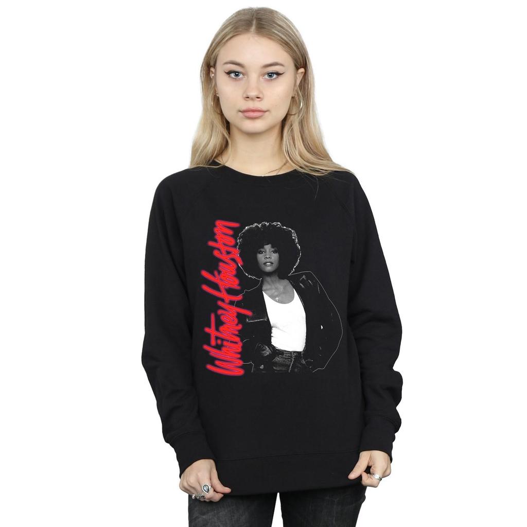 Whitney Houston Womens/Ladies Whitney Pose Sweatshirt