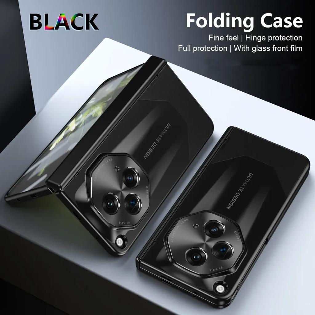 Для oneplus open аксессуары для телефонов чехол из стеклянной пленки для one plus open противоударный матовый складной чехол для всего тела