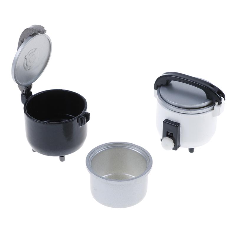 1:12 Miniature Rice Cooker Food Steamer Warmer Kitchen Cookware Dollhouse