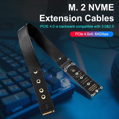 Удлинительный кабель M.2 Nvme To Oculink 4I для SSD видеокарты M2 M Key к Sff-8611 Sff-8612 адаптерный кабель для настольного компьютера ноутбука