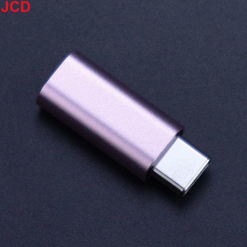 JCD 1pc Type-C Adapter Male Type C To Female 3.5mm Adapter for Macbook Xiaomi Huawei Honour 3.5mm Wired Earphone Adapter Support