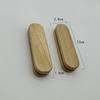 A Pair Solid Wood Flat Bottom Pot Insulation Handle Anti-Burn Portable Baking Pan Handle,Outdoor Grill Pan Handle Anti-Burn Pad