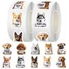 Cute Dog Cat Thank You Stickers Funny Puppy Graffiti Stickers Waterproof PVC Stickers for Phone Laptop Fridge Envelopes
