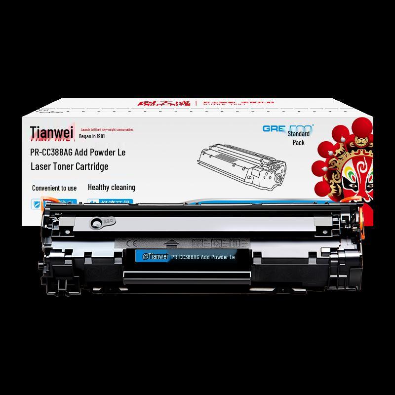 Черный картридж с тонером Print-Rite PR-CC388AG для принтеров HP