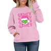 Women's Fashionable Casual Plus-Size Long Sleeve Pullover Printed Sweatshirt