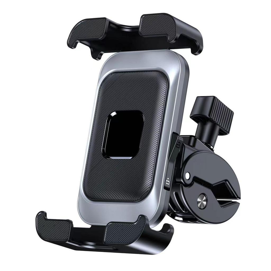 Bicycle Smartphone Holder with Dual Easy Drop for Road Bikes and Compatible with iPhone 16 16 Pro Pro and Android Phones Inches Lock, Attach/Detach,