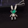 Осень И Зима Ожерелье из Титановой Стали Цепочка для Свитера Модный Бренд Кролик Хип-Хоп Аксессуары для Свитера Кулон Иу Подходит