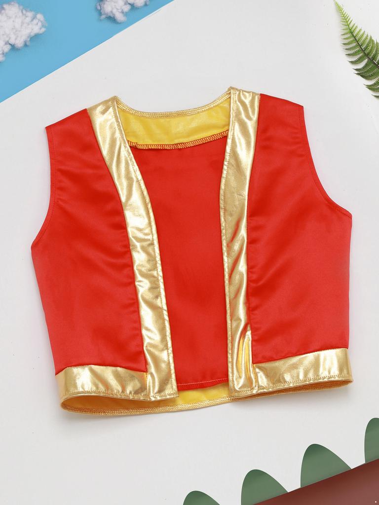 Костюм для косплея игрового персонажа для девочек и мальчиков, костюм для ролевых игр, свободный жилет, костюм на Хэллоуин