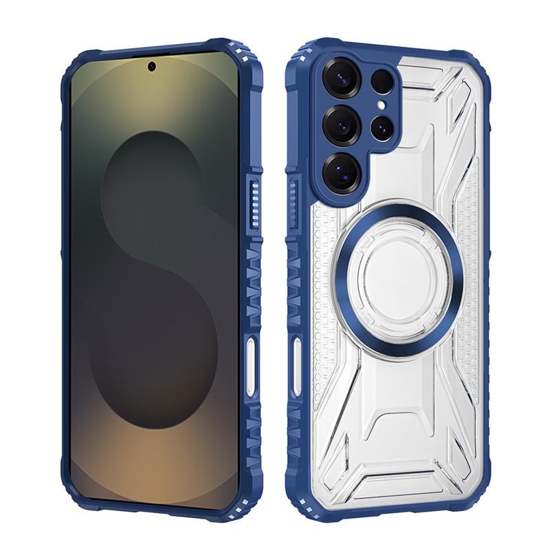 Кросс-платформенный Чехол-магнит Battle Shadow для Samsung S26 Ultra Galaxy A56 A16 - Ударопрочный CD-узор и Защита
