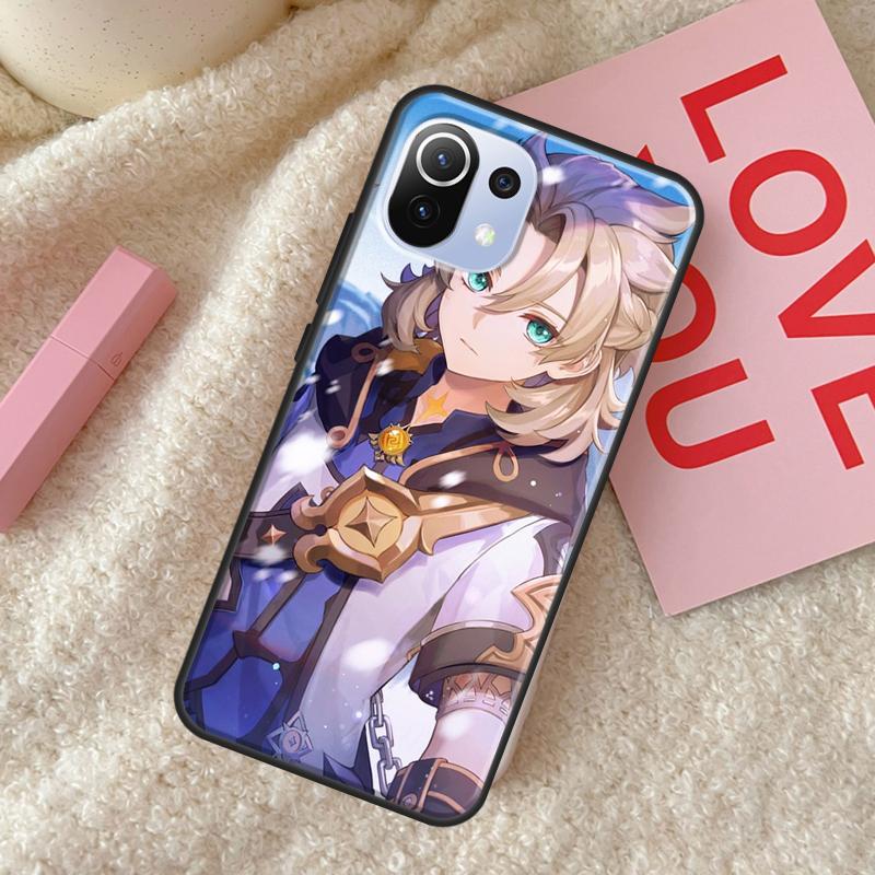 Чехол Smug Albedo Genshin Impact для POCO X4 Pro F1 F2 F3 X3 GT M3 M4 X3 Pro, чехол для Xiaomi 11T 12 Pro 11 Lite