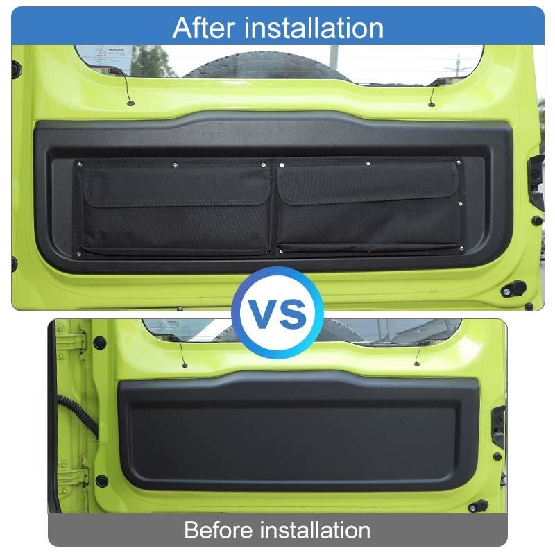 Car Tailgate Organizer Storage Bag Fit for Suzuki Jimny 2019 Up Stowing Tidying