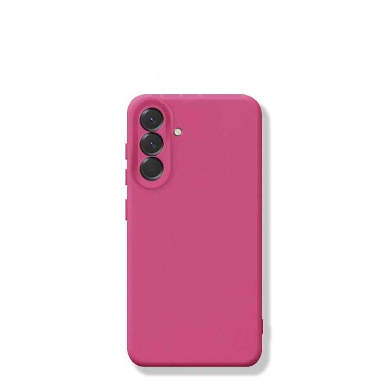 Matte Soft Liquid Silicone Case for Samsung Galaxy S26 S2 Ultra S24 S23 Plus S22 A6 A A4 A16 Candy Solid Color Slim Cover