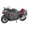 1/9 SUZUKI HAYABUSA Motorcycle Model, Rearview Mirror Removable, Simulated Lighting, Adult Collectible Ornaments, Boy Gifts
