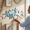 Multi-starfish Starfish Hanging Decor Nautical Aesthetic Coastal Ocean-themed Wall Art  Bathroom