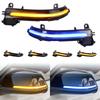 LED Mirror Dynamic Turn Signal Lights for BMW F20 F21 2 F22 F87 3 F30 F31 F34 F35 X1 I3 Rearview Blinker Amber White Blue Lamp