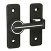 Gate Latch with Luminous Safety Door Lock Heavy Duty Zinc Alloy Anti-theft Latch Lock with Ball
