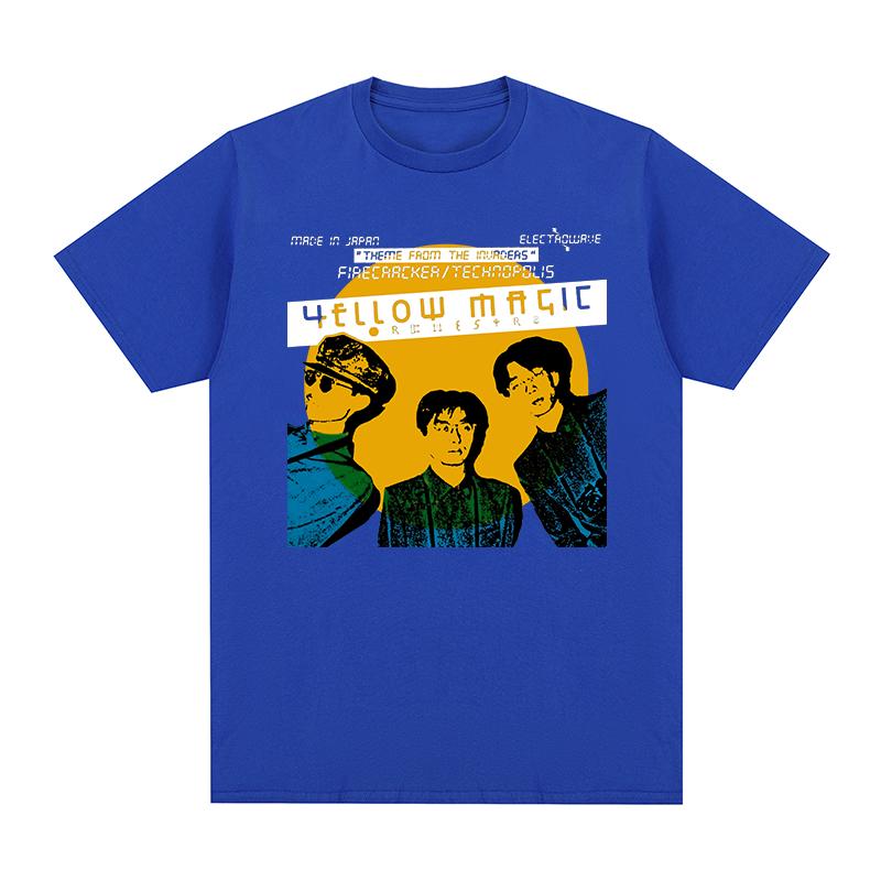 Yellow Magic Orchestra YMO Vintage tshirt Ryuichi Sakamoto Classic Cotton Unisex T shirt New TEE TSHIRT Women s tops