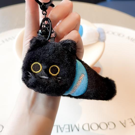 Плюшевый шарф, брелок с изображением кошки, рыбы, чучело, кукла, сделай сам, держатель для ключей, рюкзак, сумка, подвеска, украшение для детей