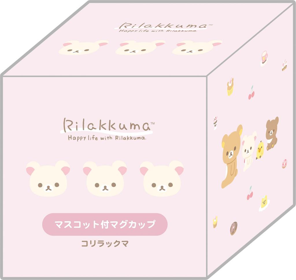 Маскот Rilakkuma H120 x Ш120 x Г105 мм San-X Кружка, Korilakkuma, TK23802,