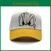 Cotton Mouse Cartoon Kids Baseball Cap With Short Brim For Outdoor Play