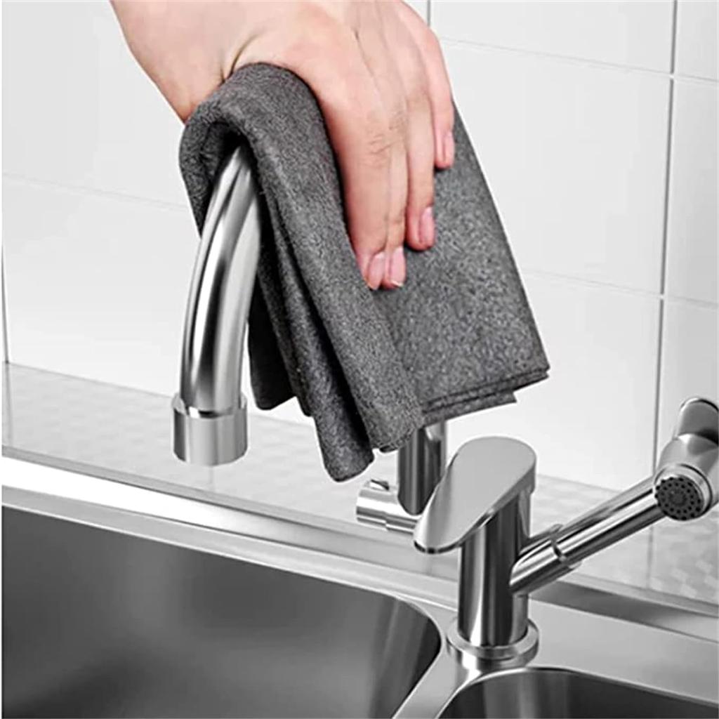 Microfiber Cleaning Rag, Magic Cleaning Cloth, Straseapoit Streak Cleaning Rag, Straseapoit Thickened Magic Cleaning Cloth, Thickened Magic Cleaning