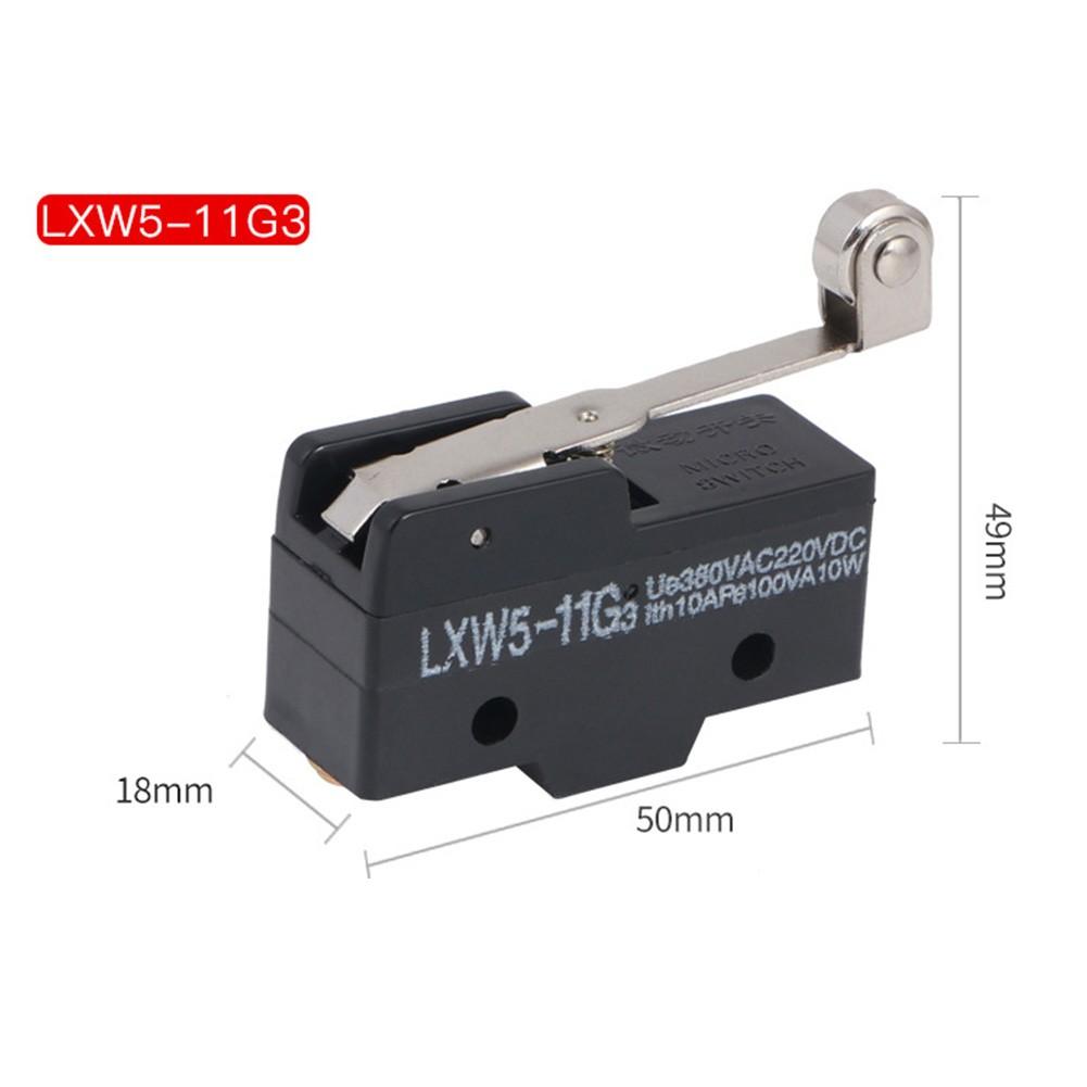 1 шт. AC 380 В DC 220 В 10 А Мгновенный концевой выключатель с плунжерным приводом LXW5-11M