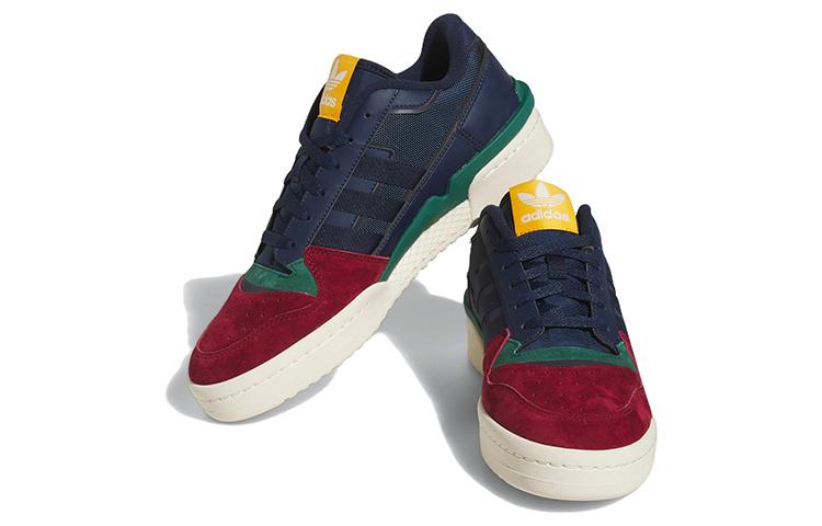 adidas Forum Exhibit Low 2.0 'Темно-синий Бордовый Зеленый' HQ7116