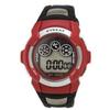 J-AXIS Men's SCY08-RE (CYBEAT Digital Red Sun Flame) Round Watch Black Digital