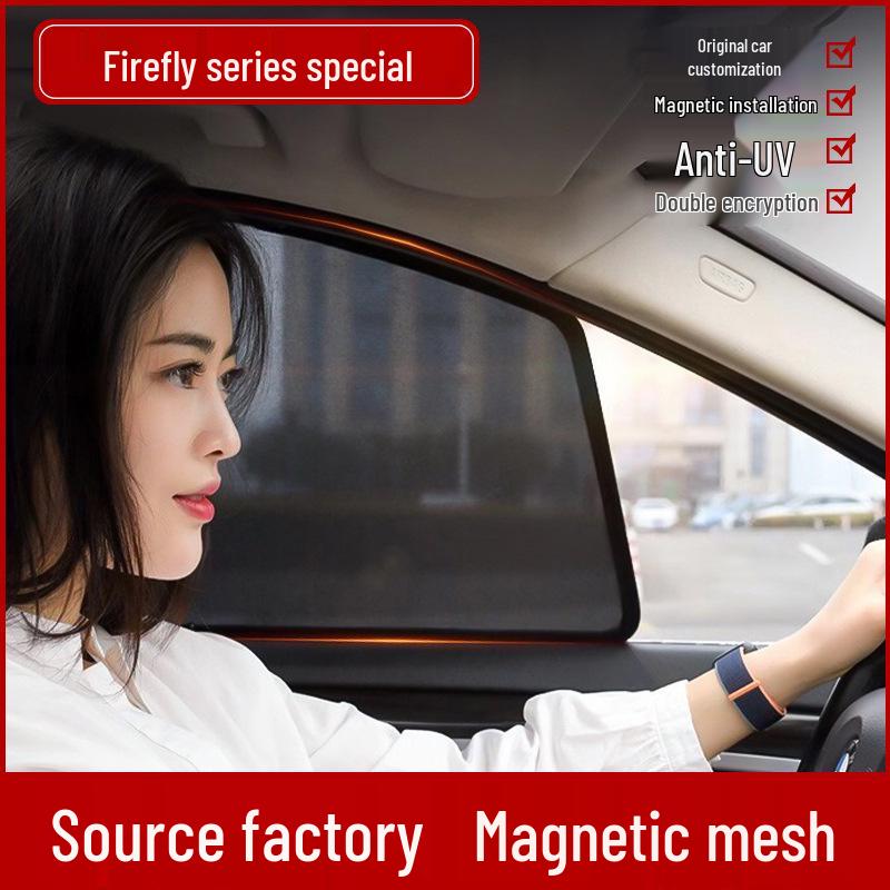 Magnetic Sunshade Curtains for Firefly Car: Heat & UV Protection