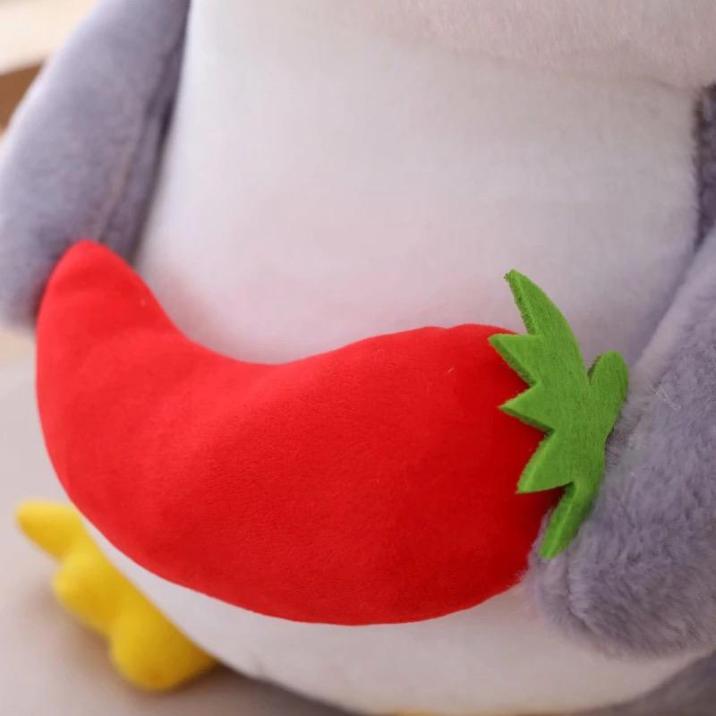 Креативные обнимающиеся фруктовые пингвины плюшевые мягкие игрушки милые плюшевые куклы пингвины для пары игрушка домашний декор игрушки подарок на день рождения