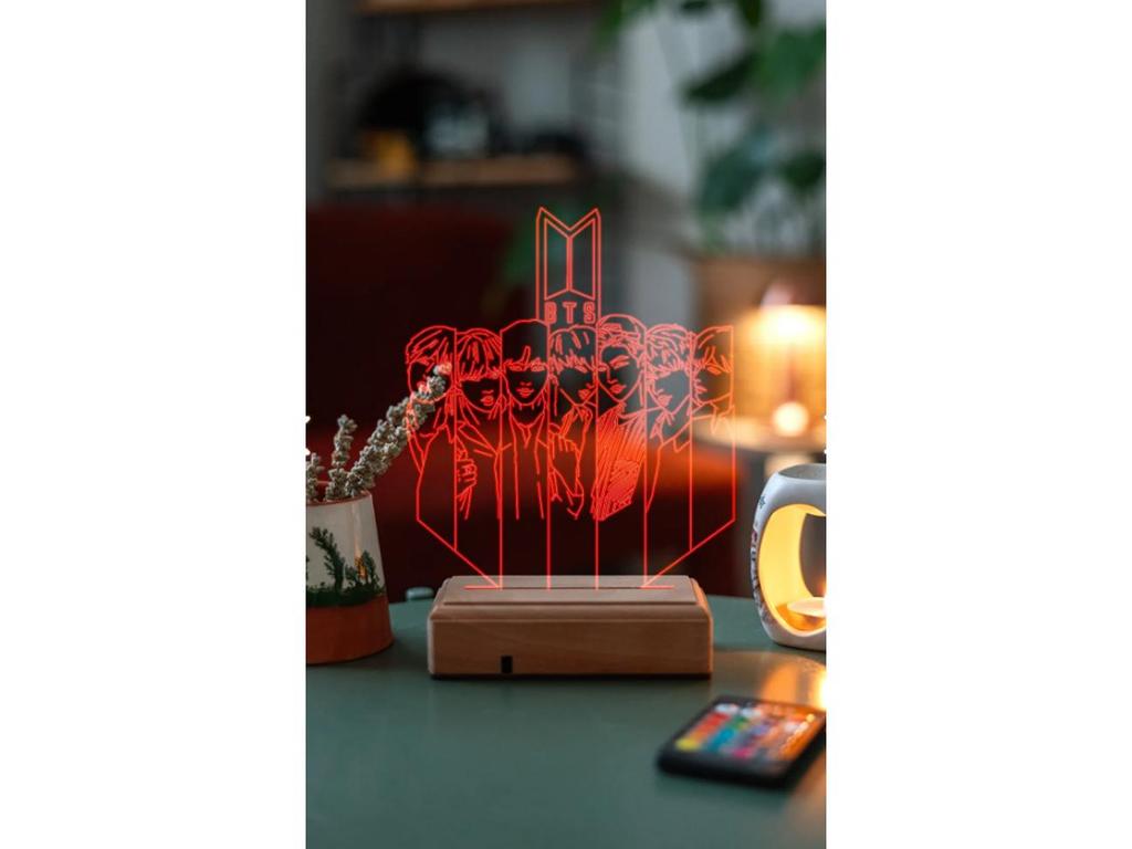 Bts Bangtan Boys Bts Army V2 16 цветов ночник