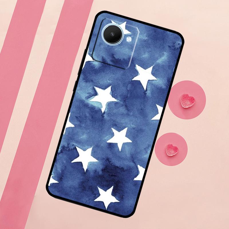 Stars Colourful Case For Realme 11 Pro Plus 10 9 GT Neo 5 3 3T C11 C15 C25s C21Y C30 C31 C33 C35 C53 C55