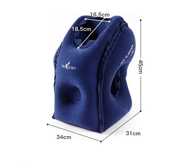 Автомобильная надувная воздушная подушка для подголовника, подушка для поддержки подбородка, подушки для самолета, автомобиля, офиса, отдыха, шеи, сна