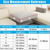 Elastic Sofa Cushion Cover For Armchair Living Room Jacquard Thick Sofa Cover Removable L -Shape Corner Couch Slipcover Protector