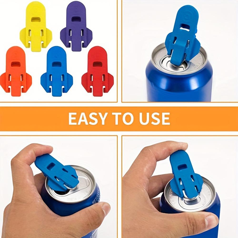 Hygienic Effortless Can Opener Cold, Bug-Free Beverages for BBQs, Picnics, and College Parties Easy Opener