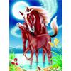 Horse Diamond Painting Full Drill Picture Rhinestone Diamond Embroidery Animal Pattern Home Decor