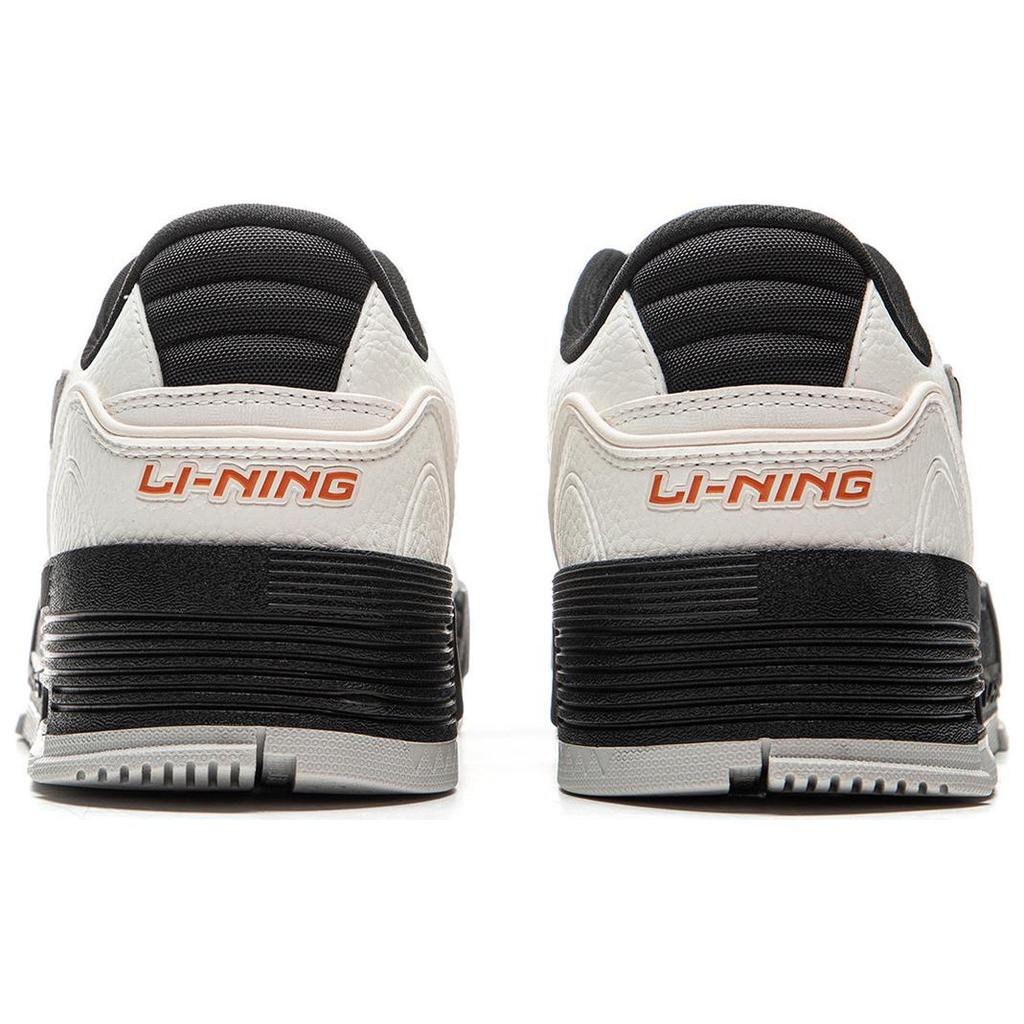 Li Ning Comfortable Versatile Thick Sole Height Increasing Non-Slip Shock Absorbing Wear-Resistant Low-Top Skate Shoes Men Sneaker AGCU335-4