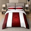 3Pcs Bedding SetNottingham Forest Soft Bed Sheet and Two Pillowcases Home Bedroom Decor