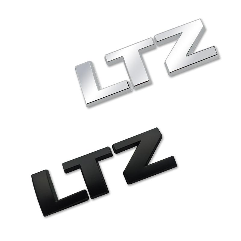AABHC1 Car-Styling Metal LTZ Emblem Car Trunk Body Stickers For Chevrolet GMC Colorado Suburban Xtreme Silverado Cruze Lacetti Captiva