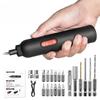 Mini Electric Screwdriver USB Lithium Durable Multifunctional Small Electric Drill Home Repair DIY Accessories Tool Set