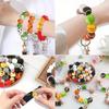12/25/40pcs Silicone Sports Style Decorative Beads Football Basketball Beads DIY Bracelet Necklace Earrings Keychain Foot Chain