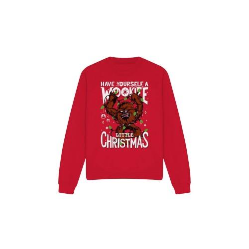 STAR WARS Унисекс для взрослых A Wookie Little Christmas Sweatshirt