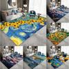 Van Gogh Oil Painting Loop-Pile Carpet Artistic Masterpiece Area Rug for Living Room Bedroom Entryway Home Decoration Mats