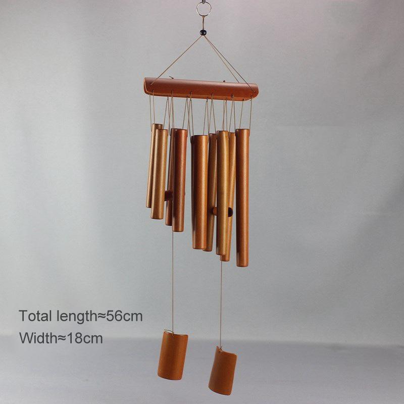 Handmade Antique Tubes Bell Bamboo Wind Chimes Pendant Balcony Outdoor Yard Garden Home Decor Windchime Wall Hanging Crafts