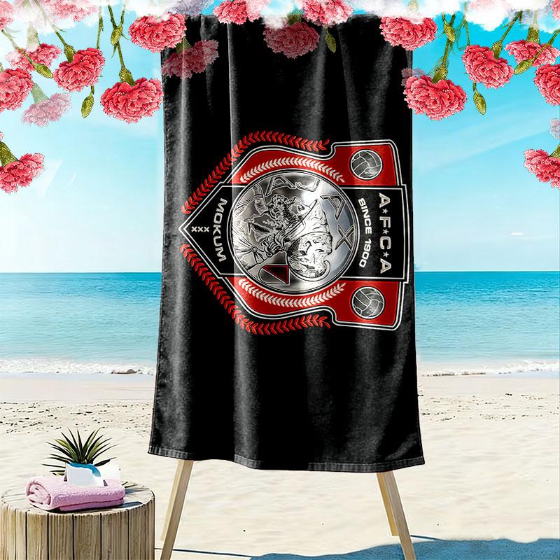 Ajax Print Beach Towel, Large Soft Quick Dry Towel for Beach Camping Swimming