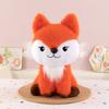 Новая милая маленькая лисичка, плюшевая игрушка, кукла-лисичка, кукла, согревающий подарок для вашей девушки